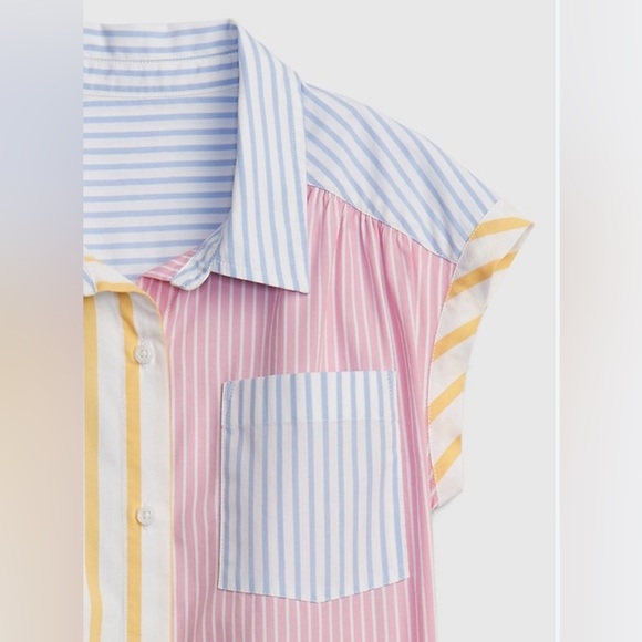 NWT! Mix-stripe easy breezy summer dress that casual chic girl in your life! - Picture 4 of 8